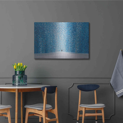 Luxe Metal Art 'Romantica' by Ekaterina Ermilkina Metal Wall Art,36x24