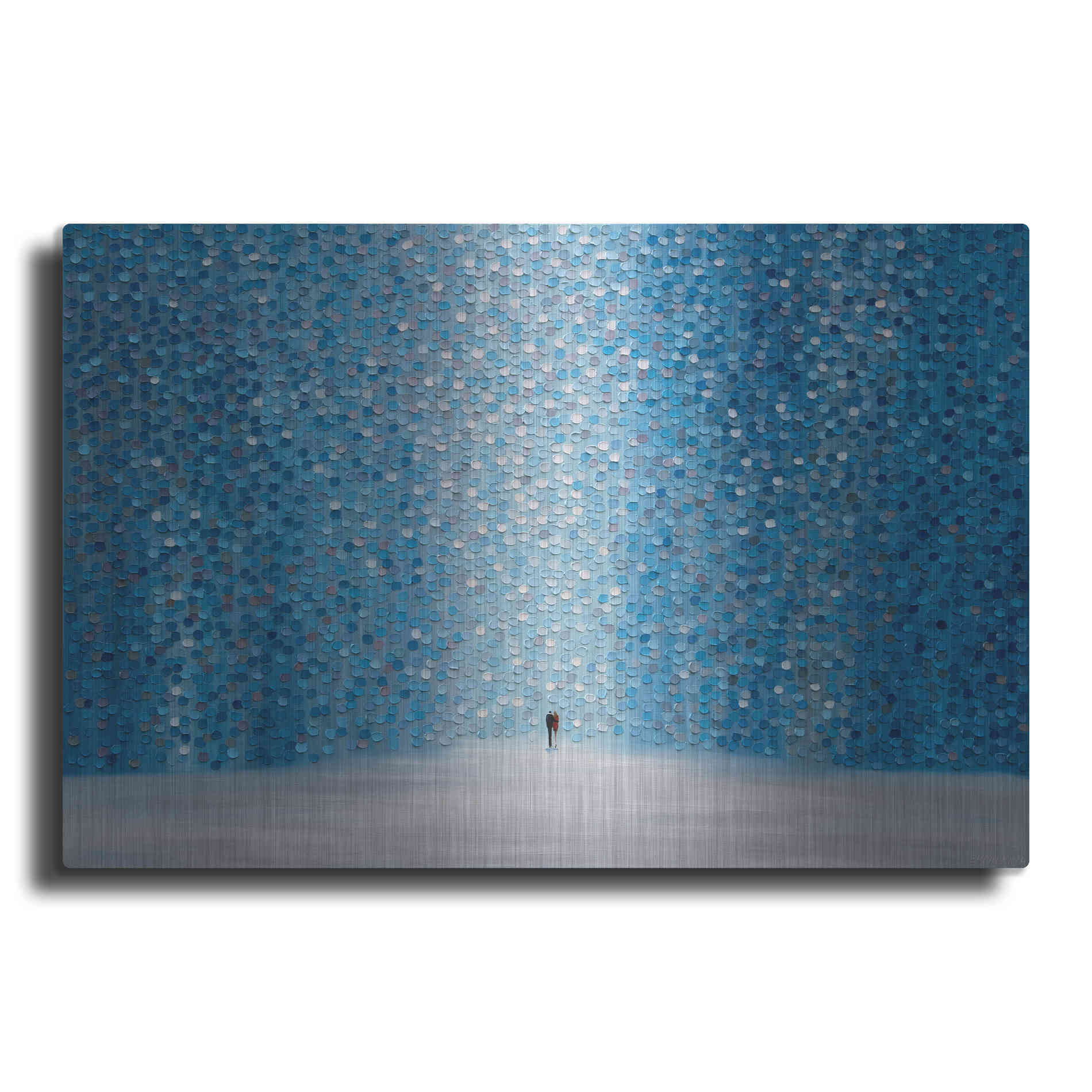 Luxe Metal Art 'Romantica' by Ekaterina Ermilkina Metal Wall Art