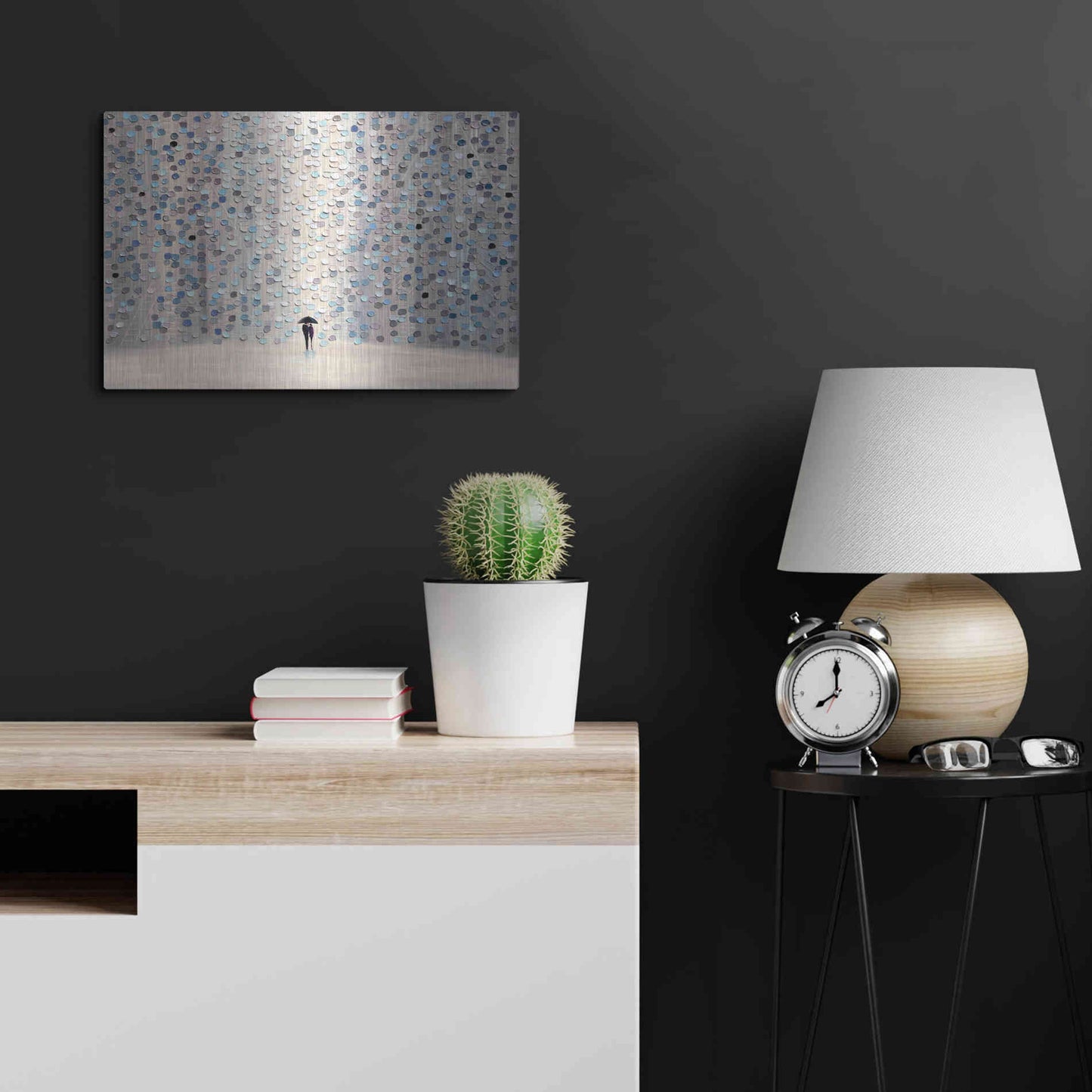Luxe Metal Art 'Together' by Ekaterina Ermilkina Metal Wall Art,24x16