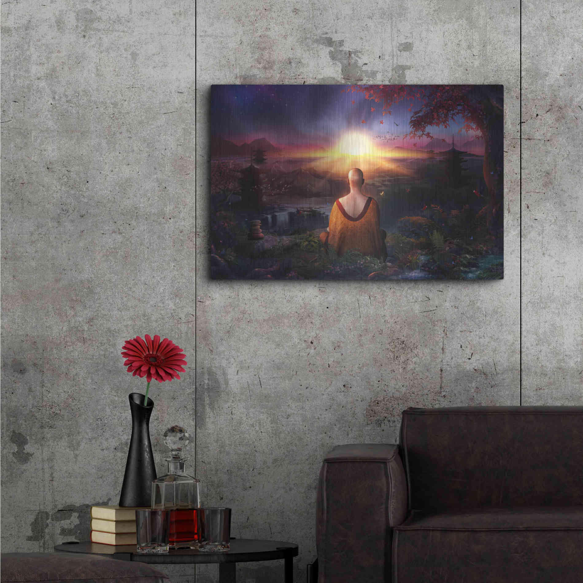 Luxe Metal Art 'A Magical Existence' by Cameron Gray Metal Wall Art,36x24