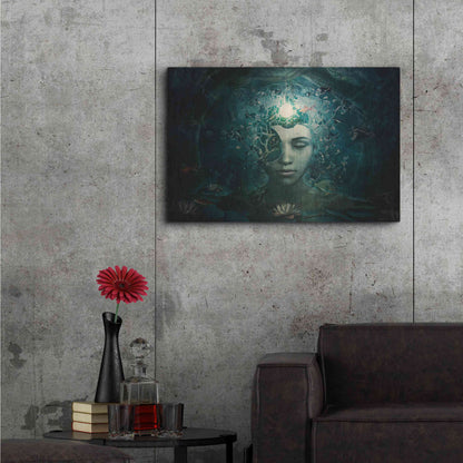 Luxe Metal Art 'Beautiful And Broken' by Cameron Gray Metal Wall Art,36x24