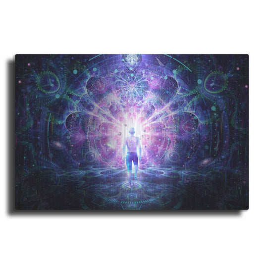 Luxe Metal Art 'Conscious Self' by Cameron Gray Metal Wall Art