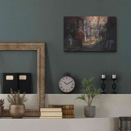 Luxe Metal Art 'Hidden Sanctuary' by Cameron Gray Metal Wall Art,16x12