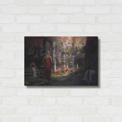 Luxe Metal Art 'Hidden Sanctuary' by Cameron Gray Metal Wall Art,24x16