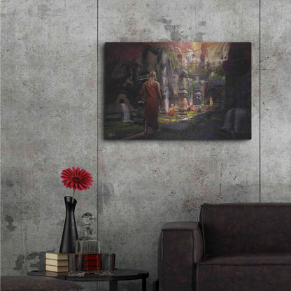 Luxe Metal Art 'Hidden Sanctuary' by Cameron Gray Metal Wall Art,36x24