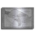 Luxe Metal Art 'Plan of Washington DC' by Mitchell, Metal Wall Art