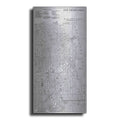 Luxe Metal Art 'Tinted Map of San Fransisco' by Vision Studio, Metal Wall Art