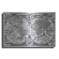 Luxe Metal Art 'Totius Orbis, Cogniti, Leiden 1605' by Paulus Merula, Metal Wall Art