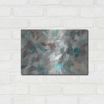 Luxe Metal Art 'Abstract Nature' by Danhui Nai, Metal Wall Art,16x12