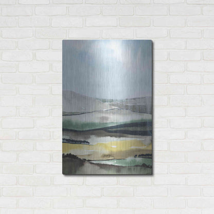 Luxe Metal Art 'Virga I' by Grace Popp, Metal Wall Art,24x36
