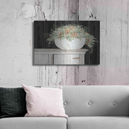 Luxe Metal Art 'Fall Floral Pumpkin' by Cindy Jacobs, Metal Wall Art,36x24