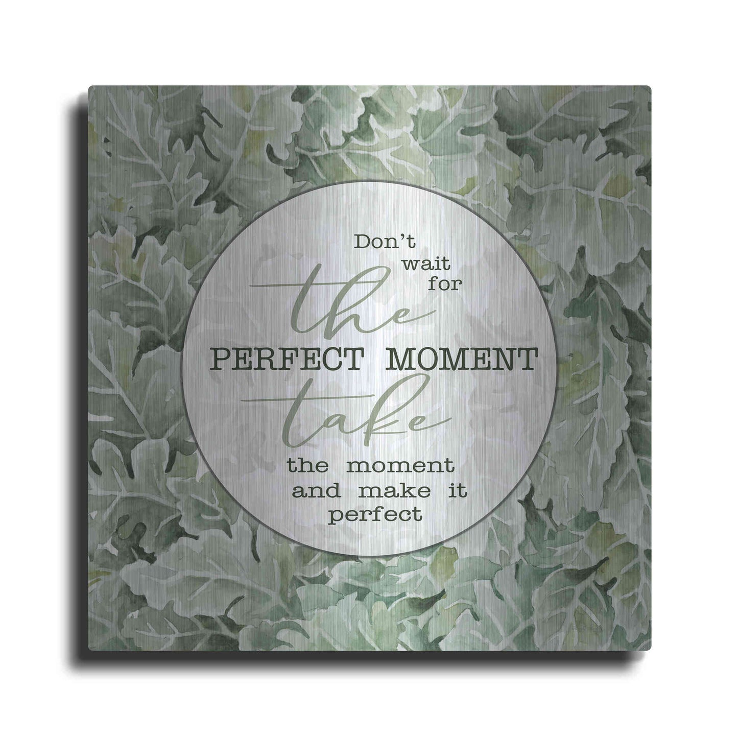 Luxe Metal Art 'Perfect Moment' by Cindy Jacobs, Metal Wall Art