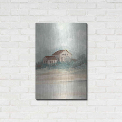 Luxe Metal Art 'House In Country' by Cindy Jacobs, Metal Wall Art,24x36