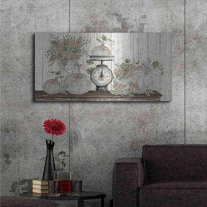 Luxe Metal Art 'Autumn Still Live' by Cindy Jacobs, Metal Wall Art,48x24