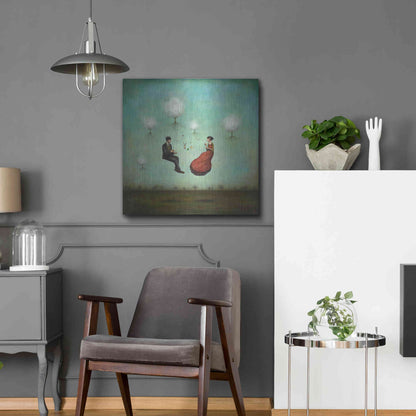 Luxe Metal Art 'Gravitea For Two' by Duy Huynh, Metal Wall Art,24x24