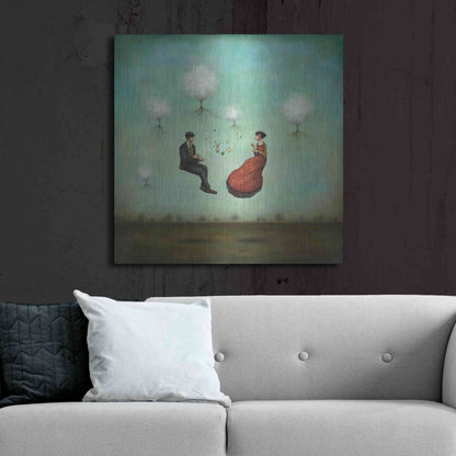 Luxe Metal Art 'Gravitea For Two' by Duy Huynh, Metal Wall Art,36x36