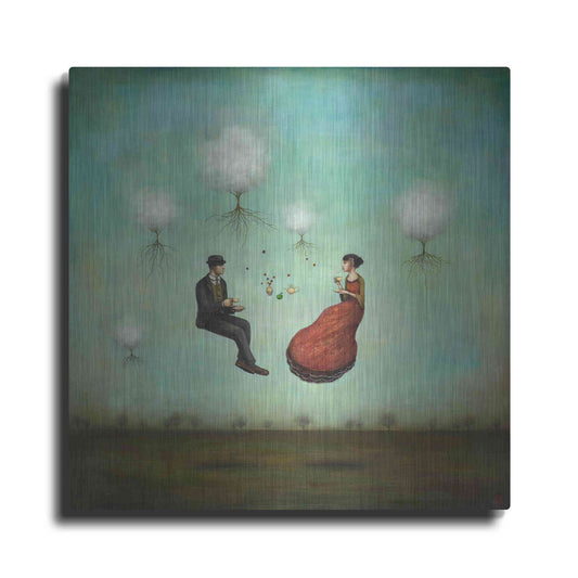 Luxe Metal Art 'Gravitea For Two' by Duy Huynh, Metal Wall Art