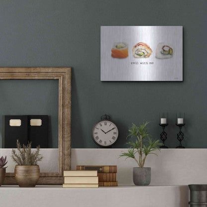 Luxe Metal Art 'Roll With Me' by House Fenway, Metal Wall Art,16x12