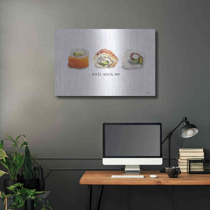 Luxe Metal Art 'Roll With Me' by House Fenway, Metal Wall Art,36x24