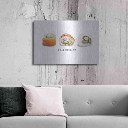 Luxe Metal Art 'Roll With Me' by House Fenway, Metal Wall Art,36x24