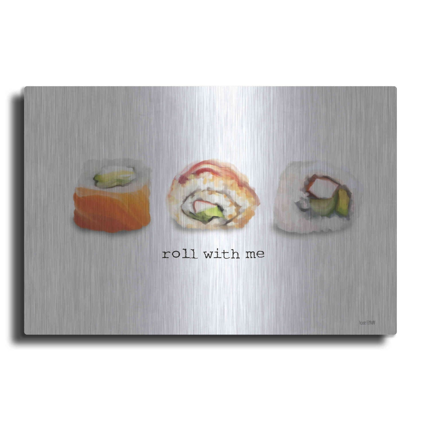 Luxe Metal Art 'Roll With Me' by House Fenway, Metal Wall Art