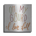Luxe Metal Art 'Oh My Gourd ' by Fearfully Made Creations, Metal Wall Art
