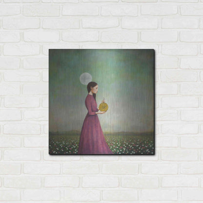 Luxe Metal Art 'Counting on the Cosmos' by Duy Huynh, Metal Wall Art,24x24