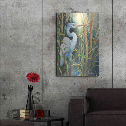 Luxe Metal Art 'His Stoic Patience' by John Rossini, Metal Wall Art,24x36