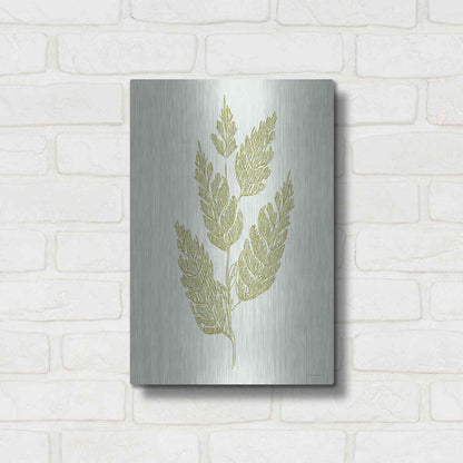Luxe Metal Art 'Spring Sprig' by Kamdon Kreations, Metal Wall Art,12x16
