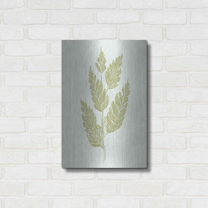 Luxe Metal Art 'Spring Sprig' by Kamdon Kreations, Metal Wall Art,16x24