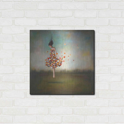 Luxe Metal Art 'Boundlessness in Bloom' by Duy Huynh, Metal Wall Art,24x24