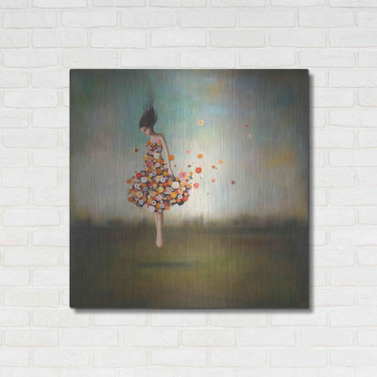 Luxe Metal Art 'Boundlessness in Bloom' by Duy Huynh, Metal Wall Art,36x36