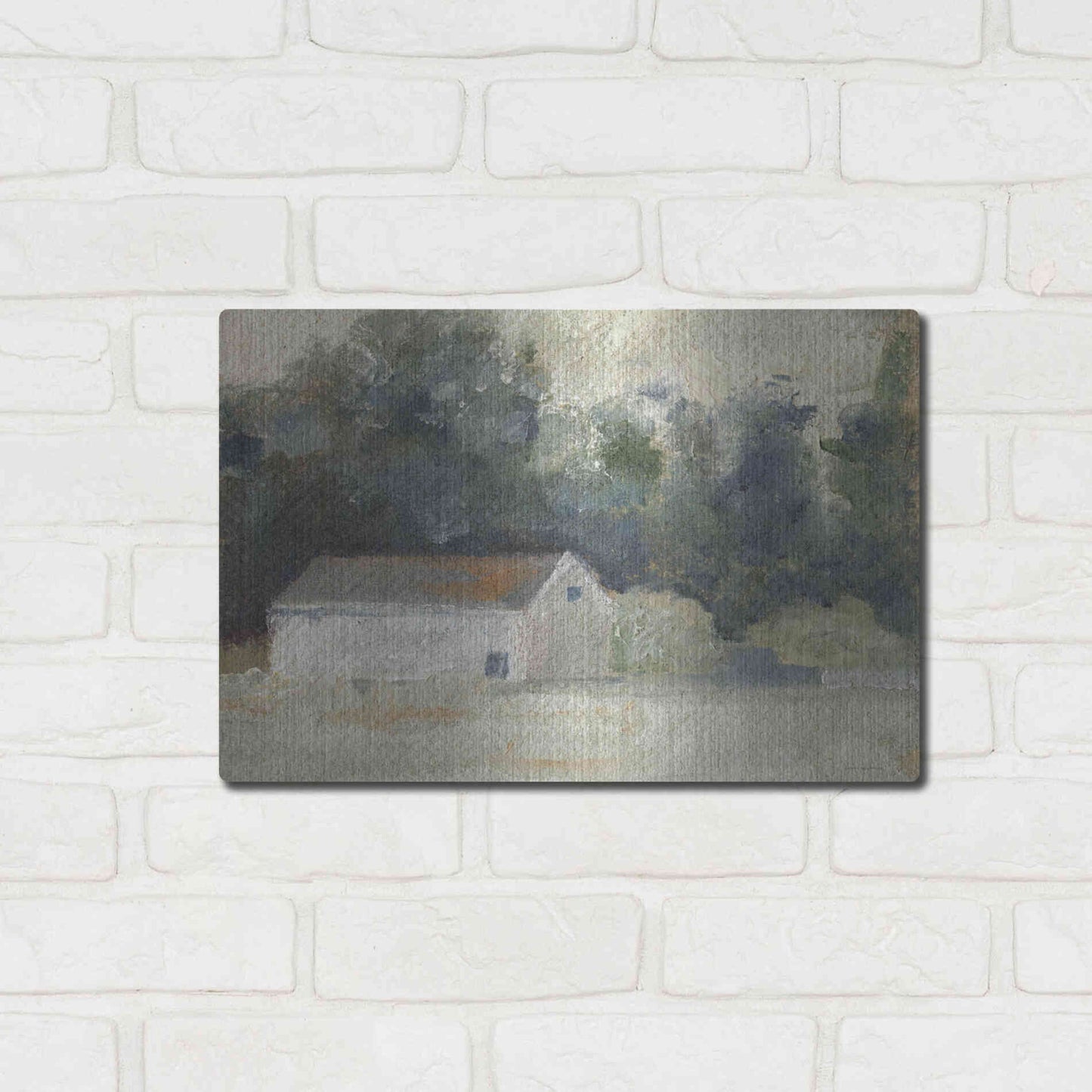 Luxe Metal Art 'Storing Up Summer' by Kamdon Kreations, Metal Wall Art,16x12