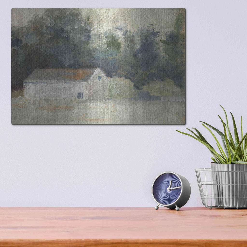 Luxe Metal Art 'Storing Up Summer' by Kamdon Kreations, Metal Wall Art,16x12