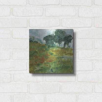 Luxe Metal Art 'Near Future' by Kamdon Kreations, Metal Wall Art,12x12