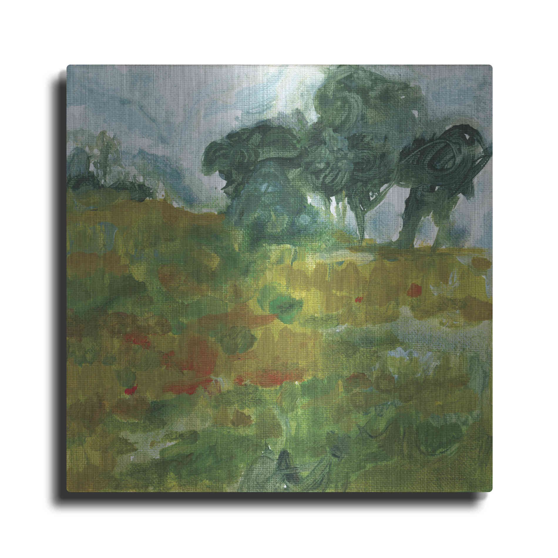 Luxe Metal Art 'Near Future' by Kamdon Kreations, Metal Wall Art