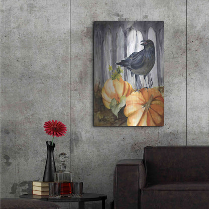 Luxe Metal Art 'Pumpkin King' by Kelley Talent, Metal Wall Art,24x36