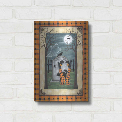 Luxe Metal Art 'Witch Legs' by Lisa Kennedy, Metal Wall Art,12x16