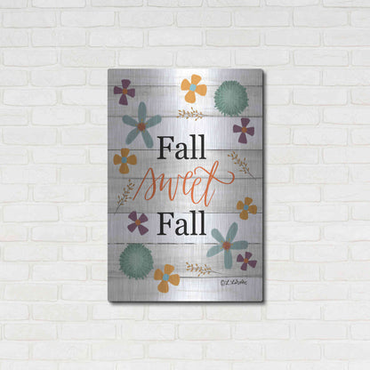 Luxe Metal Art 'Fall Sweet Fall' by Lisa Larson, Metal Wall Art,24x36