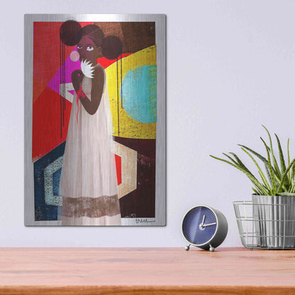 Luxe Metal Art 'March' by Erin K Robinson, Metal Wall Art,12x16