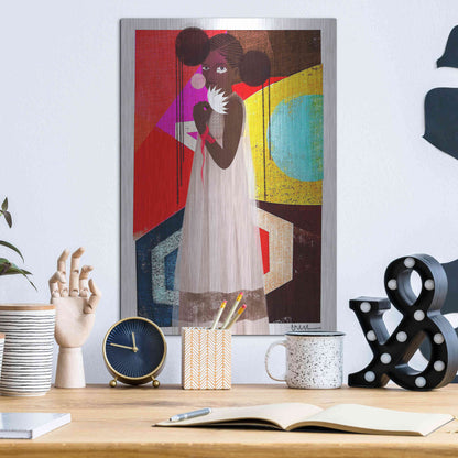 Luxe Metal Art 'March' by Erin K Robinson, Metal Wall Art,12x16