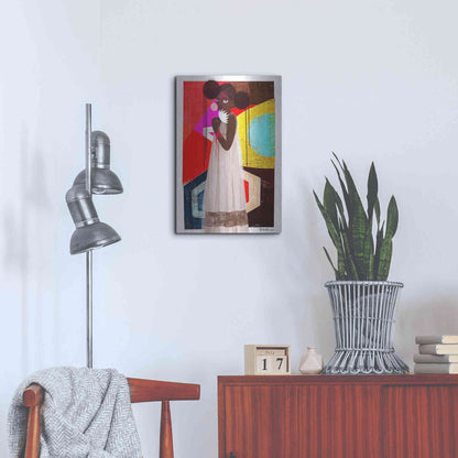 Luxe Metal Art 'March' by Erin K Robinson, Metal Wall Art,16x24