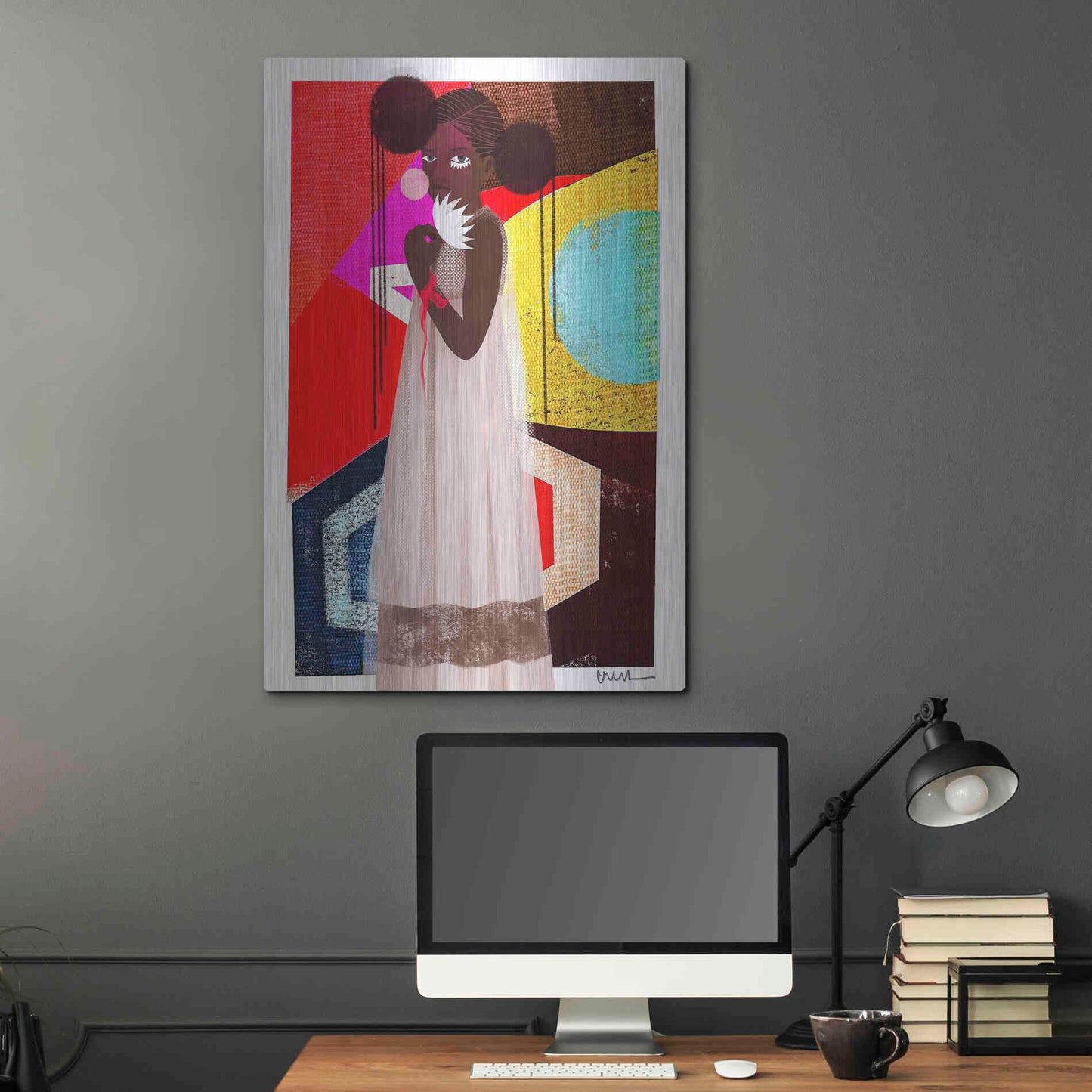 Luxe Metal Art 'March' by Erin K Robinson, Metal Wall Art,24x36