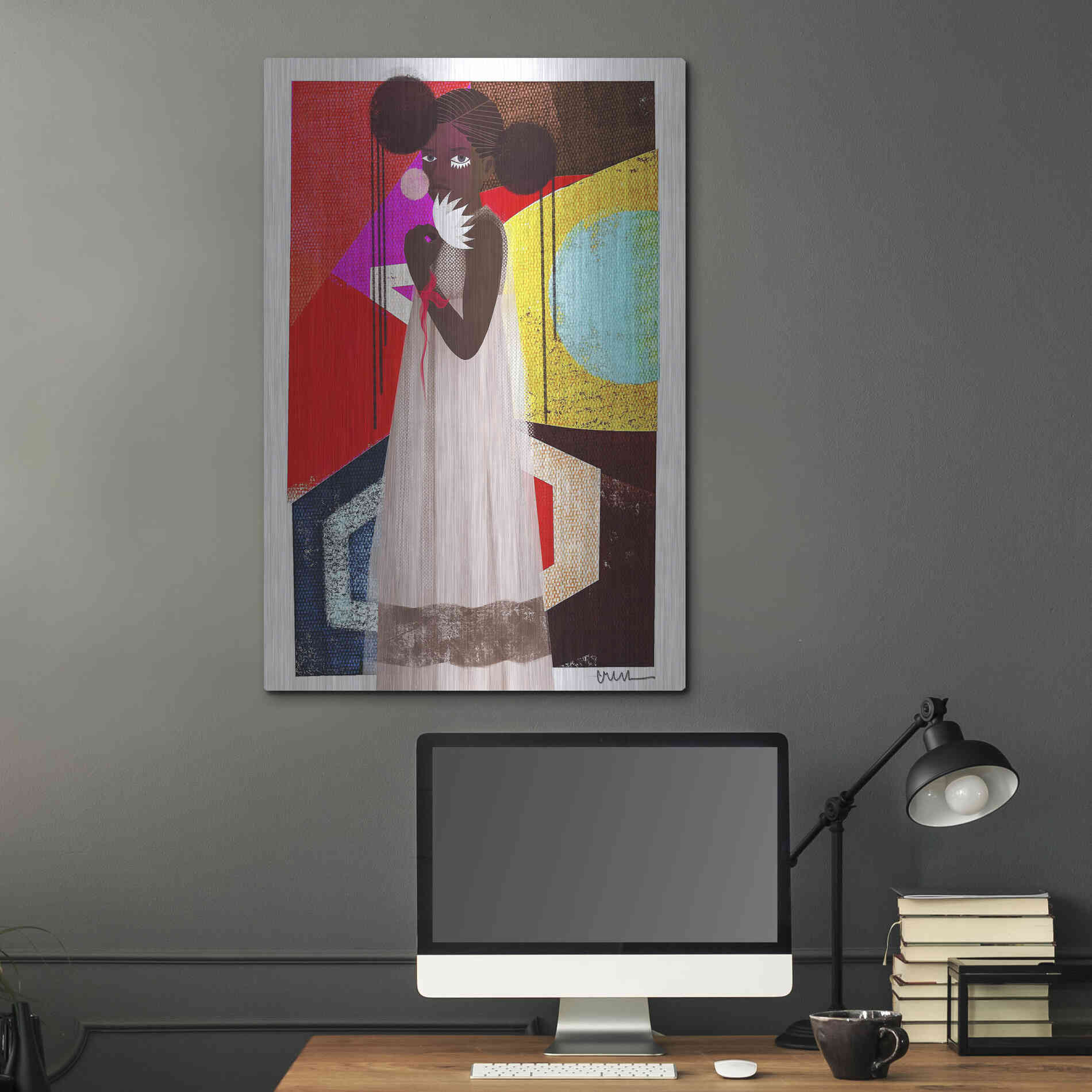 Luxe Metal Art 'March' by Erin K Robinson, Metal Wall Art,24x36