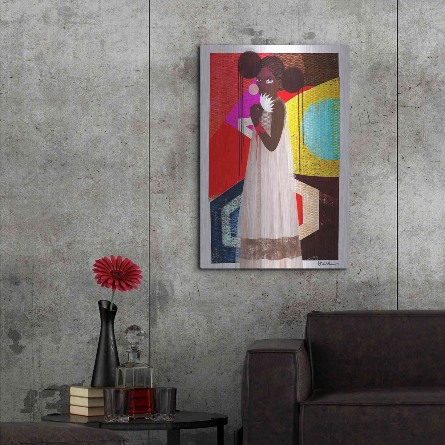 Luxe Metal Art 'March' by Erin K Robinson, Metal Wall Art,24x36