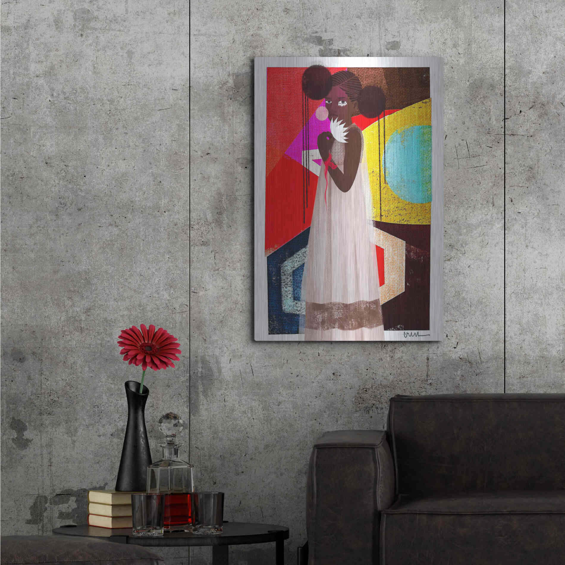 Luxe Metal Art 'March' by Erin K Robinson, Metal Wall Art,24x36