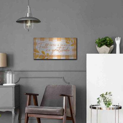 Luxe Metal Art 'Season of Gratitude' by Lux + Me Designs, Metal Wall Art,24x12