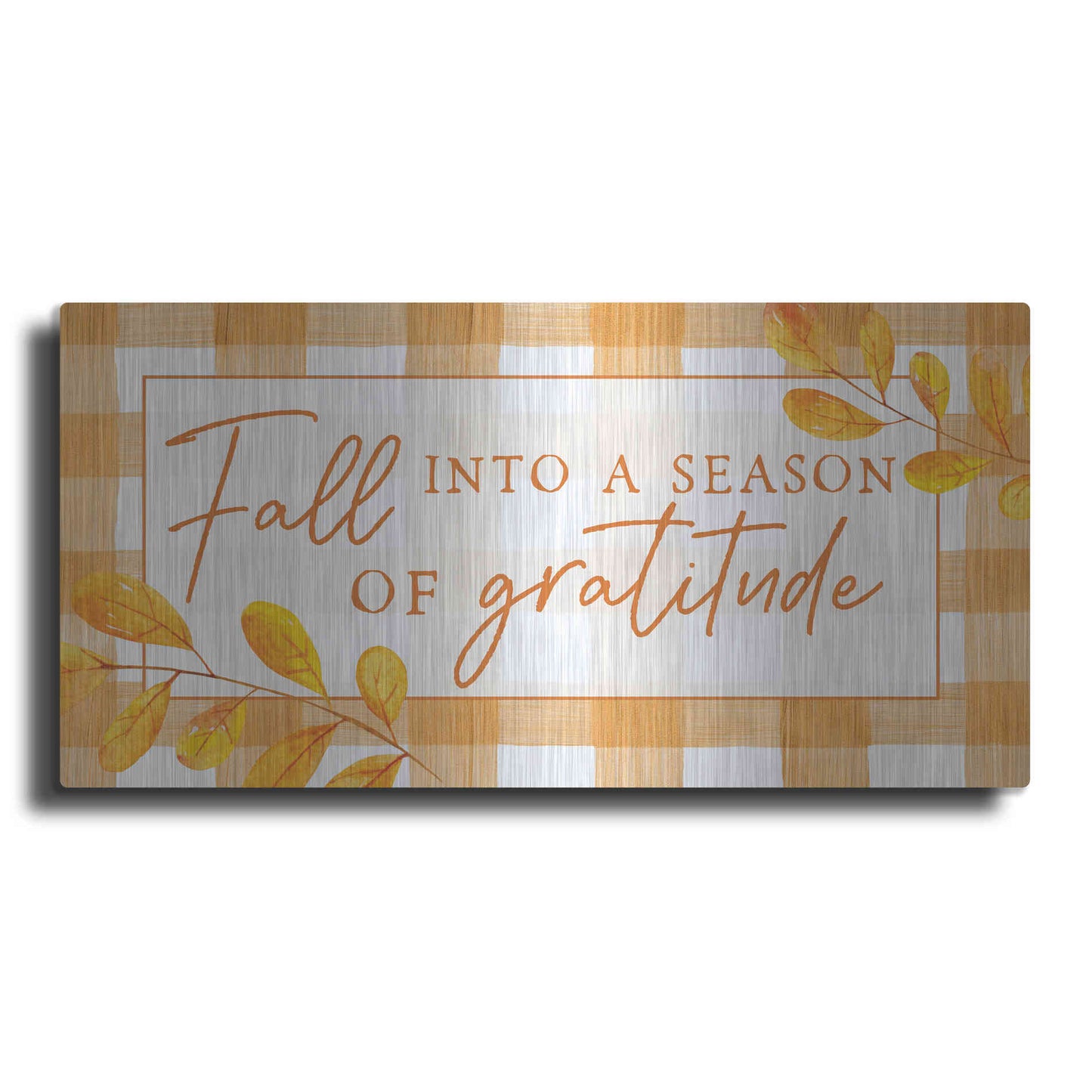 Luxe Metal Art 'Season of Gratitude' by Lux + Me Designs, Metal Wall Art
