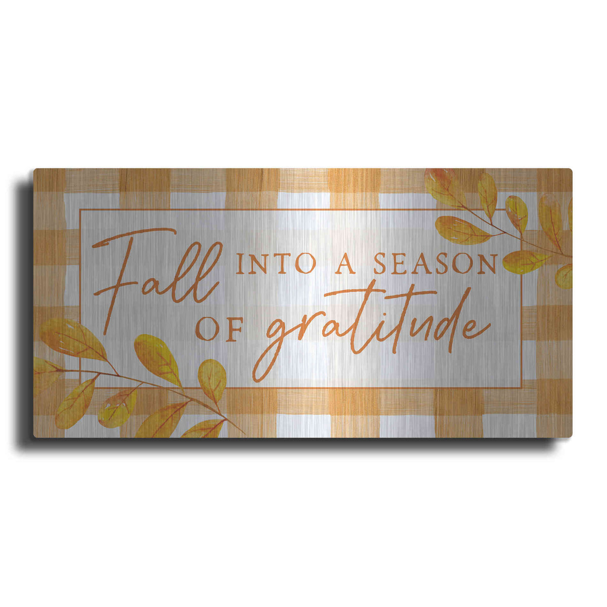 Luxe Metal Art 'Season of Gratitude' by Lux + Me Designs, Metal Wall Art