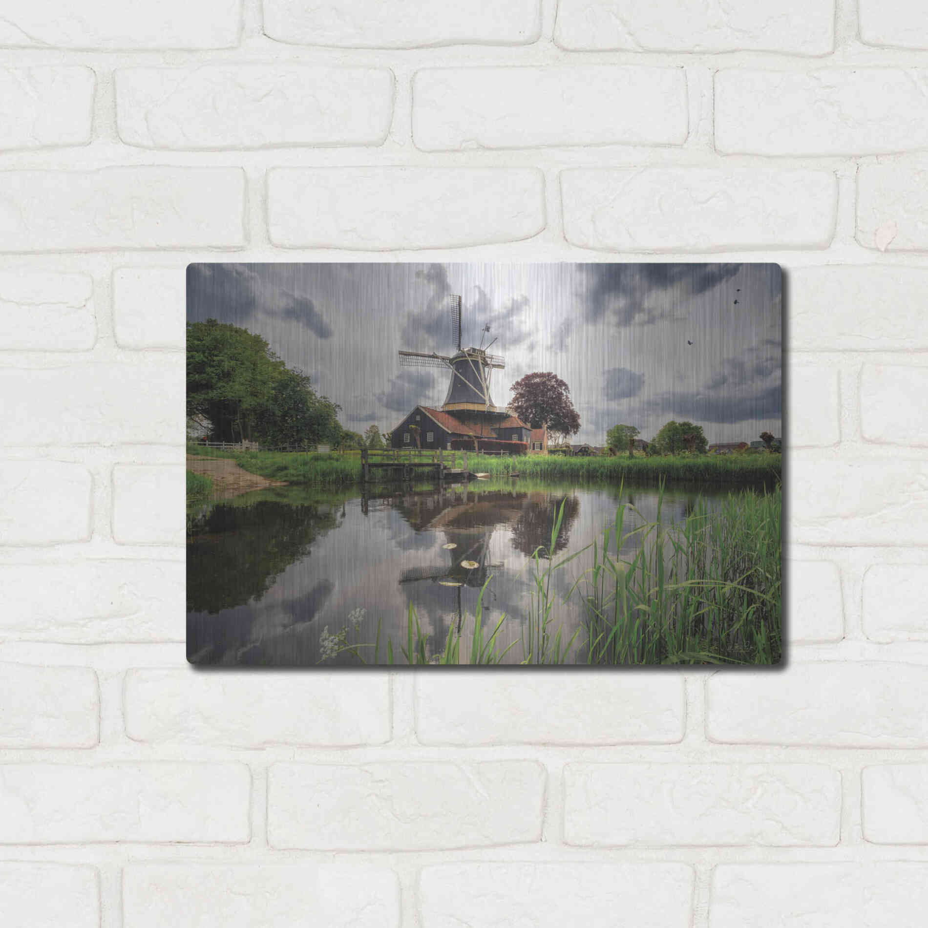 Luxe Metal Art 'Beauty in the Sky' by Martin Podt, Metal Wall Art,16x12